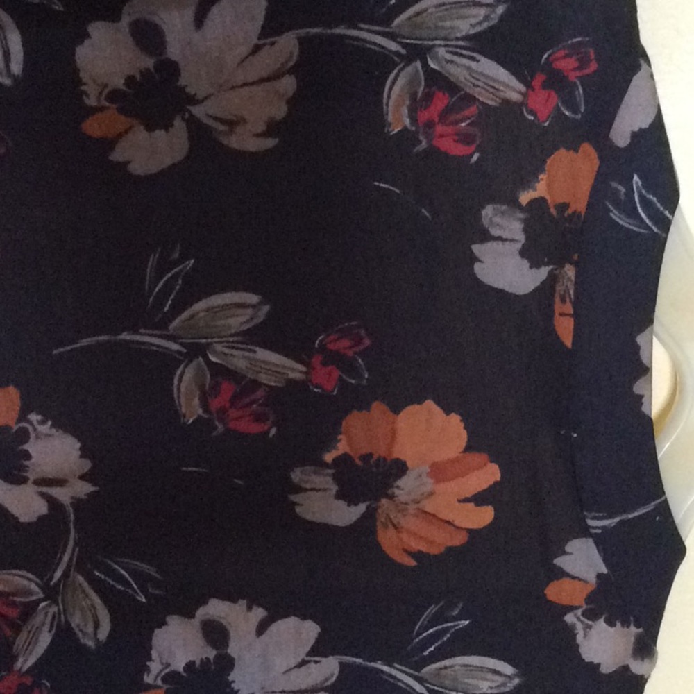 GU floral ladybug kimono robe style long cardigan. - Picture 8 of 15